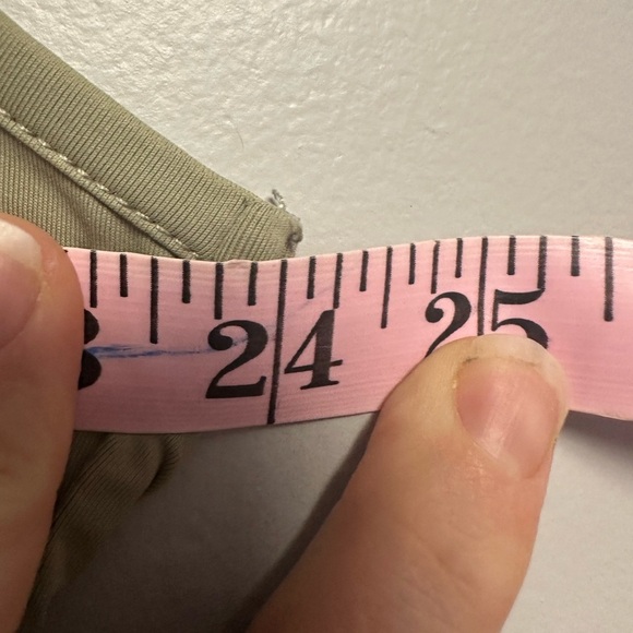 Coral Bay Green Ruched Polo Tank Top - Picture 4 of 4